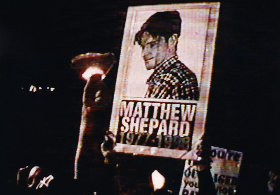 Matthew Shepard Vigil in NYC 10/19/98, 1999